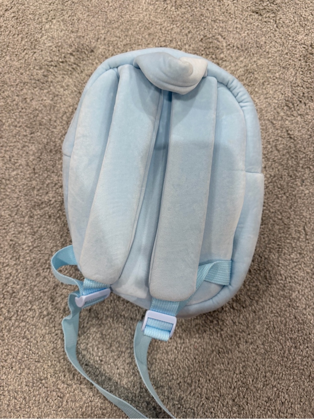 Light Blue Elephant Backpack - Picture 2 of 3